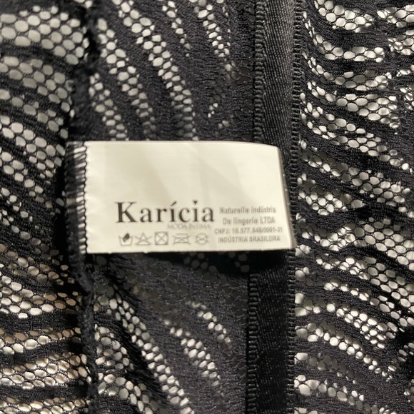 Sexy Black two piece lingerie with BLING. - Picture 7 of 9